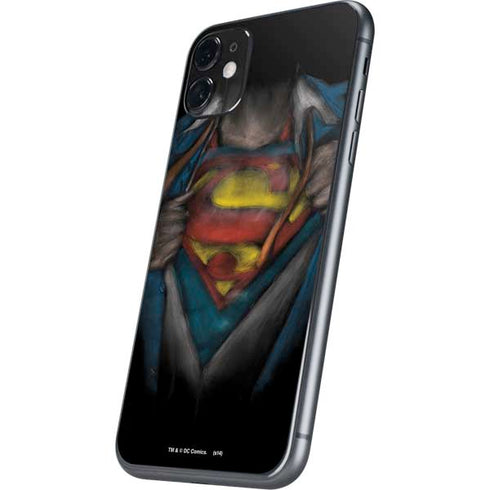 DC Comics Superman Pastel Art iPhone 11 Skin